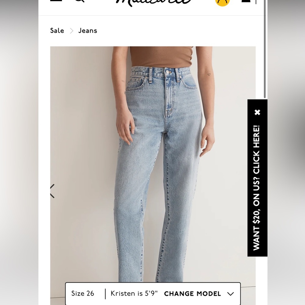 Baggy Straight Jean